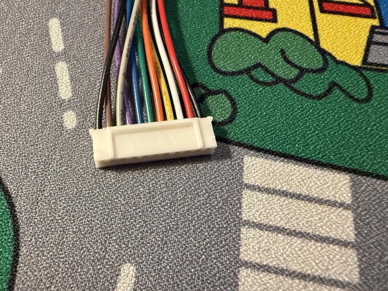 Untrimmed connector housing